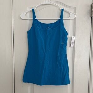 New York & Company Teal Tank Top